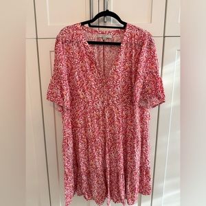 Loft dress , pink , size L